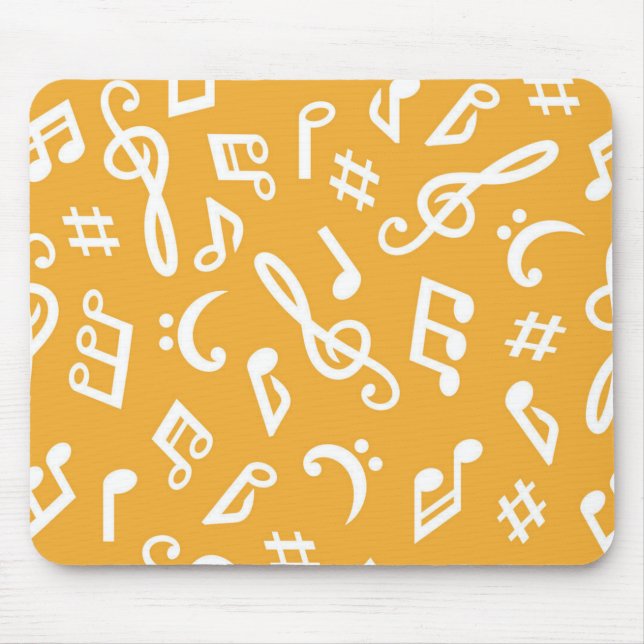 Musikmuster Mousepad (Vorne)