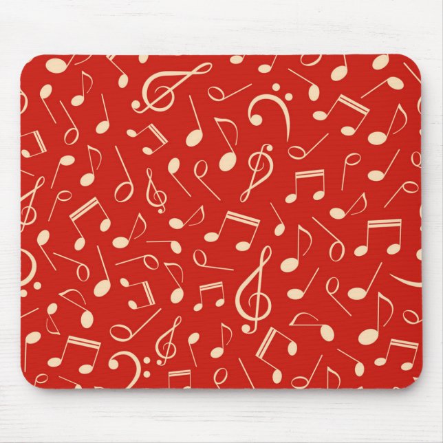 Musikmuster Mousepad (Vorne)