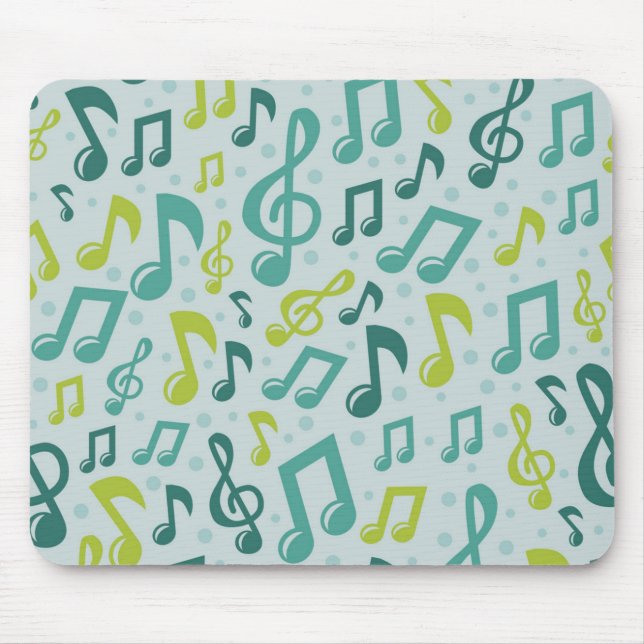 Musikmuster Mousepad (Vorne)