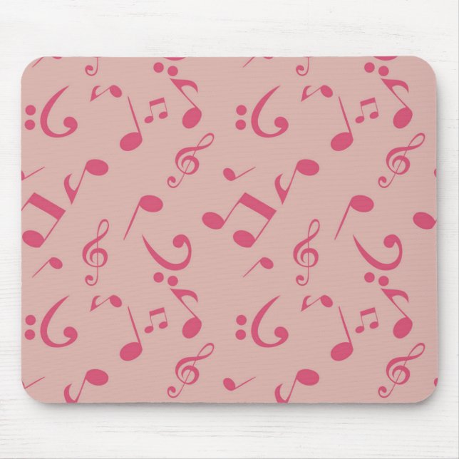 Musikmuster Mousepad (Vorne)