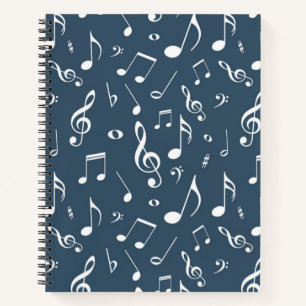 Musikmuster Notizbuch