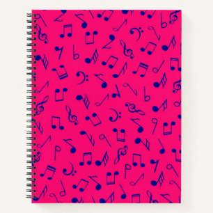Musikmuster Notizbuch