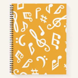 Musikmuster Notizbuch