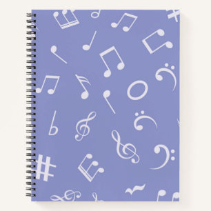 Musikmuster Notizbuch