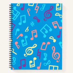 Musikmuster Notizbuch