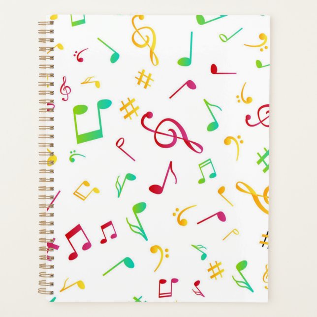 Musikmuster Planer (Vorderseite)