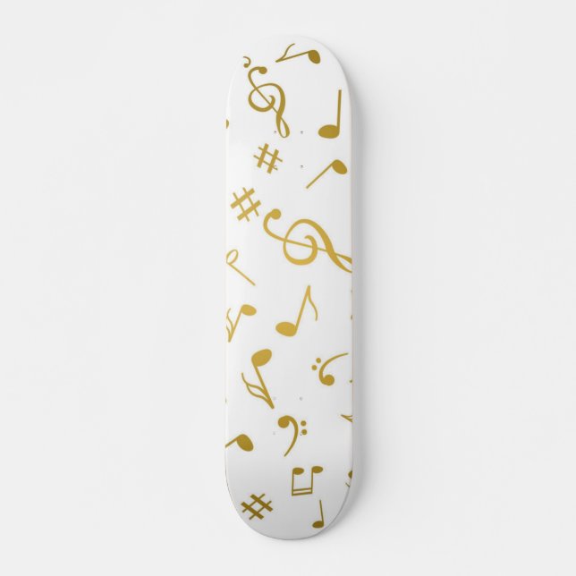 Musikmuster Skateboard (Vorne)