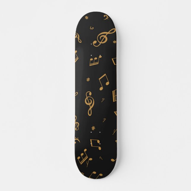 Musikmuster Skateboard (Vorne)