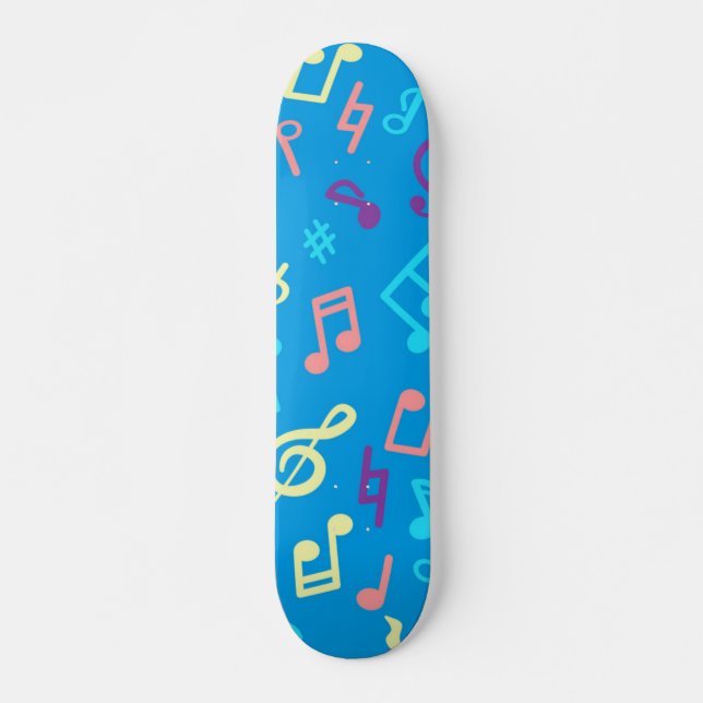 Musikmuster Skateboard (Vorne)