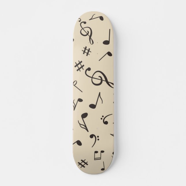 Musikmuster Skateboard (Vorne)