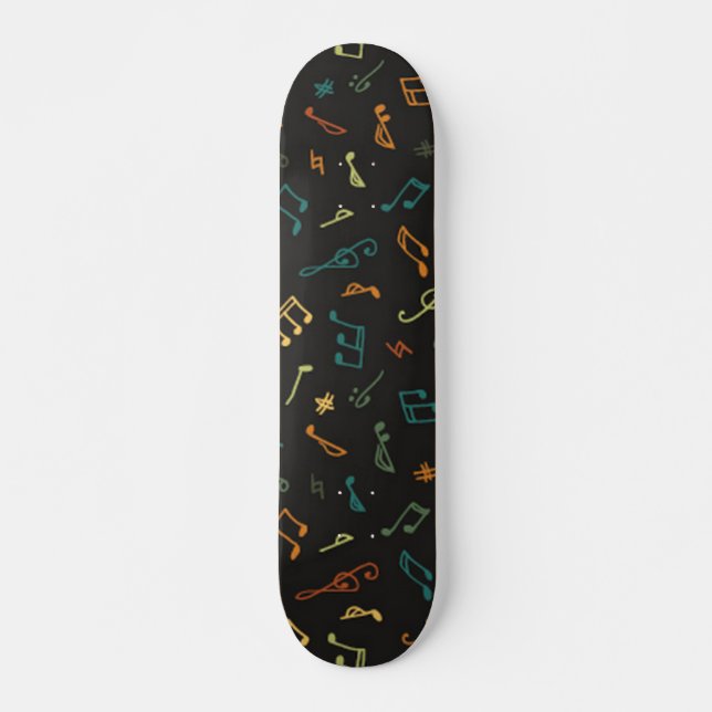 Musikmuster Skateboard (Vorne)