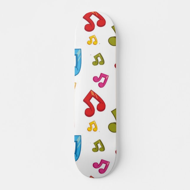 Musikmuster Skateboard (Vorne)