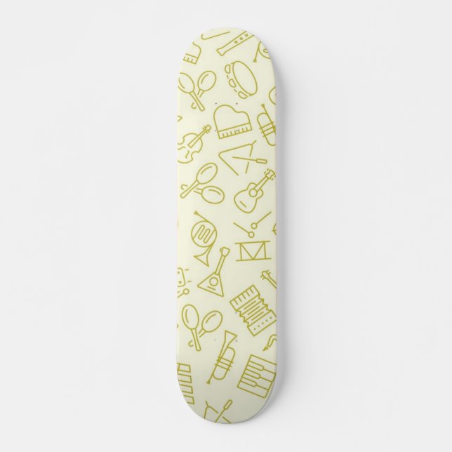 Musikmuster Skateboard (Vorne)