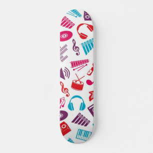 Musikmuster Skateboard