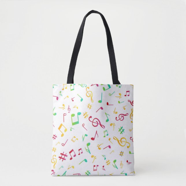 Musikmuster Tasche (Vorderseite)