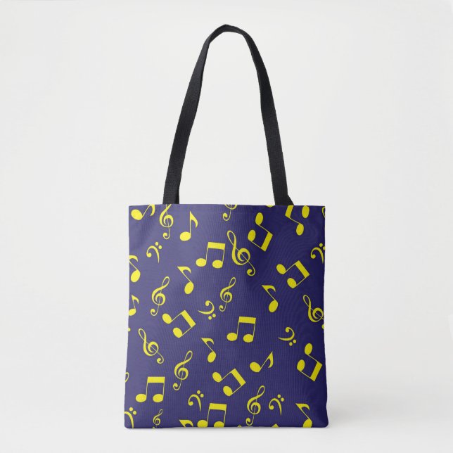Musikmuster Tasche (Vorderseite)