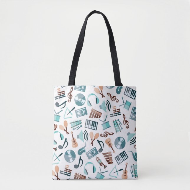 Musikmuster Tasche (Vorderseite)