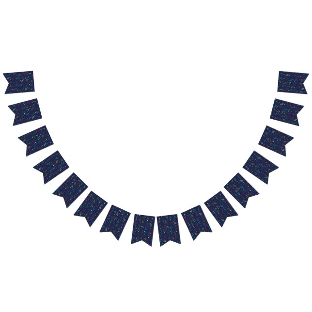 Musikmuster Wimpelkette (Alle)