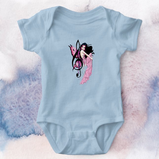 Musiknote Fairy Baby Strampler (Von Creator hochgeladen)