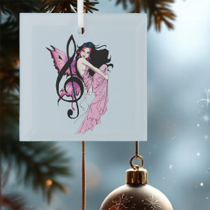 Musiknote Fairy Ornament Aus Glas