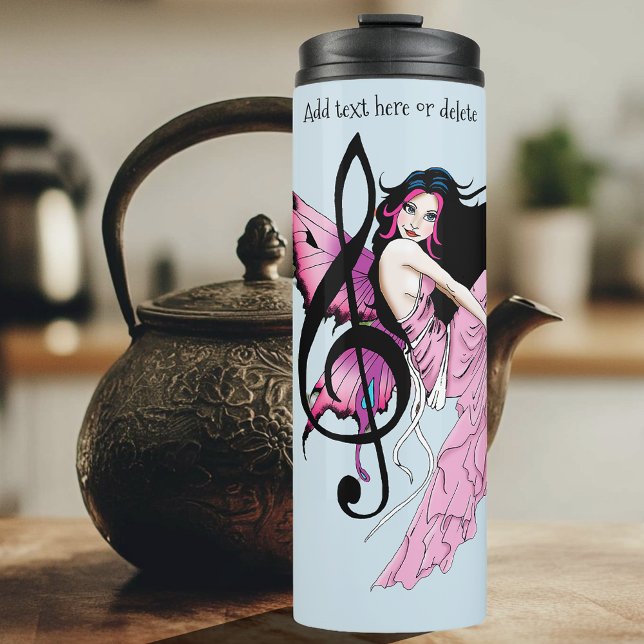 Musiknote Fairy Thermosbecher (Von Creator hochgeladen)
