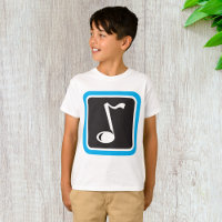 Musiknote Fett Minimalistisches musikalisches Symb