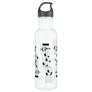 Musiknote Flasche Trinkflasche