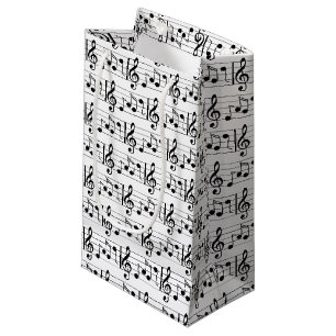 Musiknote-Geschenkbeutel Kleine Geschenktüte