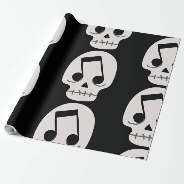 Musiknote Geschenkpapier (Ungerollt)