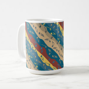 Musiknote Kaffeetasse