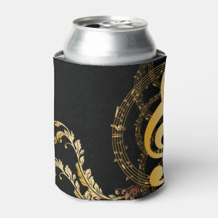 Musiknote Luxus Golddesign Dosenkühler