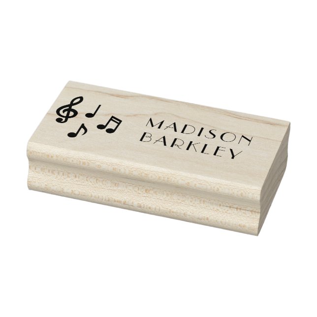 Musiknote Musician Teacher Gummistempel (Stempel)