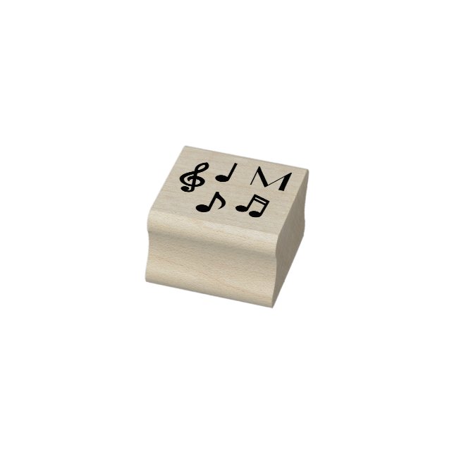 Musiknote Musician Teacher Gummistempel (Stempel)