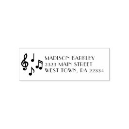 Musiknote Musician Teacher Permastempel