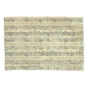 Musiknote Muster-Musik-Thema-Kissen-Kasten Kissenbezug