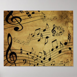 Musiknote Poster