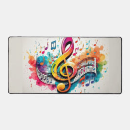 Musiknote Schreibtischunterlage