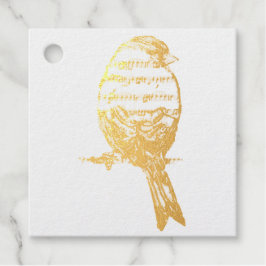 Musiknote Singender Liedvogel Geschenkanhänger