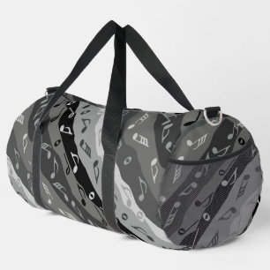 Musiknote Streifen Duffle Bag