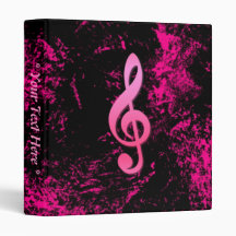 Musiknote Symbol Binder