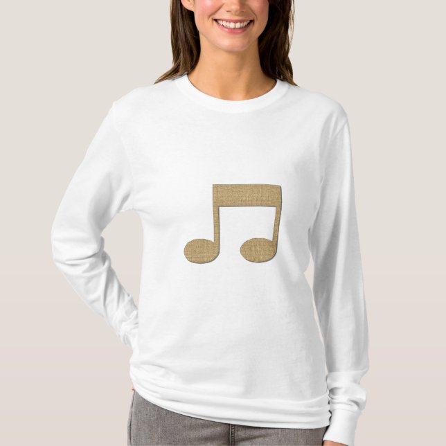 Musiknote-T - Shirt (Vorderseite)