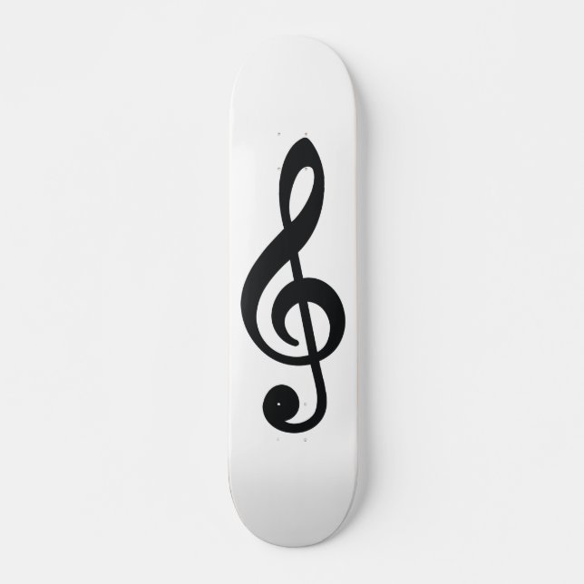 Musiknoteentwurf Skateboard-Plattform Skateboard (Vorne)