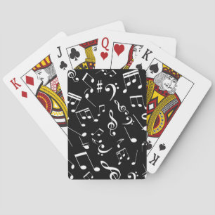 Musiknoten 2 spielkarten
