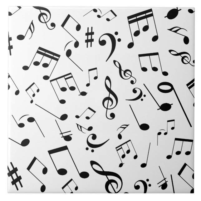 Musiknoten 3 fliese (Vorderseite)