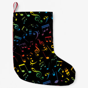 Musiknoten 5 kleiner weihnachtsstrumpf