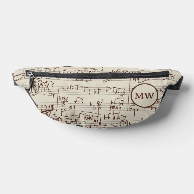 Musiknoten Bauchtasche (Ablage )