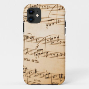 Musiknoten Case-Mate iPhone Hülle