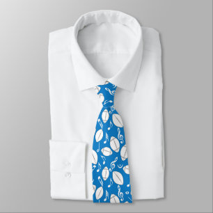 Musiknoten Footballs Krawatte