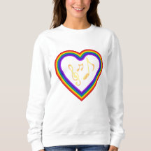 Musiknoten im Regenbogen, T - Shirt