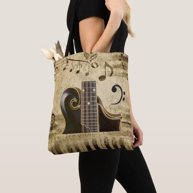 Musiknoten Keyboard Gitarre Tasche (Von Nahem)